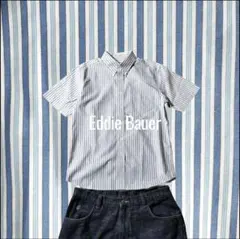 00s Eddie Bauer マフラー y2k アーカイブ ボーダー 00s Eddie Bauer ボーダーtee y2k archive 短丈 L - メルカリ