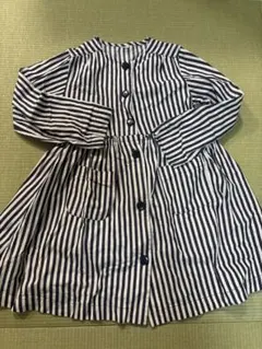 最終値下げaprès les cours ストライプ ワンピース 140