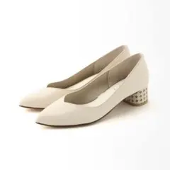 Le Talon ポインテッド パンチング ヒール パンプス