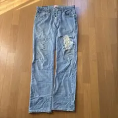 Levi's 501 ダメージデニムパンツ　W32L34