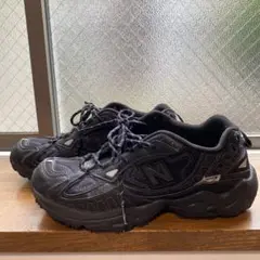 ニューバランスNew Balance U530 JPB ブラック 24cm - メルカリ