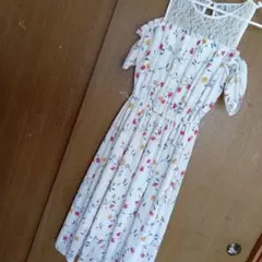 INC 花柄レーストップワンピース