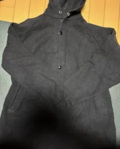 70s Woolrich ウールジャケット 炭黒 フード付　雰囲気　ヴィンテージのサムネイル