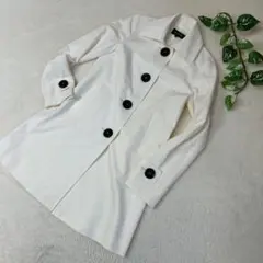 【美品】 S.P.R ステンカラーカラーコート Aライン ミディ丈　Sサイズのサムネイル