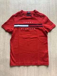 TOMMY HILFIGER レッド Tシャツ 110