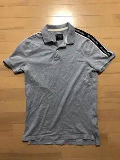 アバクロ　ポロシャツ  水色