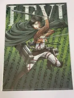 進撃の巨人　リヴァイ　クリアファイル　SCRAP リアル脱出ゲーム