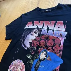 【希少品】アンエンユリ×PLUG 大阪限定POPUP Tシャツ　人気Ｌサイズ