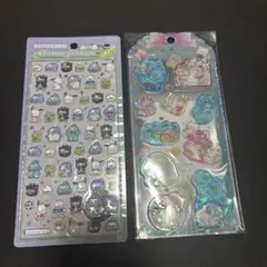 正規品 ボンボンドロップシール ミニ サンリオ はぴだんぶい ウォーターシール