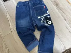 ダブルビー　やわらかデニムパンツ 90