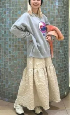 レイビームス✡フクレジャガードスカート