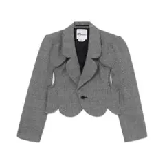 ノワールケイニノミヤ　ジャケット　新品未使用品 noir kei ninomiya 2021AW フリル付きロングジャケットが入荷