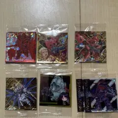 ガンダム ホログラムシール 7枚セット　赤いガンダム