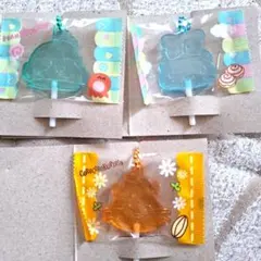 サンリオ　キャラクターズ　アクリル　キャンディチャーム　3個セット