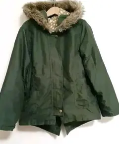 KIDS＊キッズ＊フード付きモッズコート＊アウター＊130