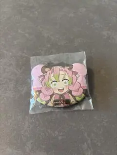 鬼滅の刃 秋まつり2025 ランダムくま缶バッジA 甘露寺蜜璃