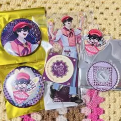 佐伯イッテツ にじさんじ マリオンクレープ セット アクスタ 缶バッジ