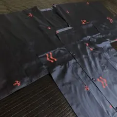 【最終値下げ】着物　雨コート　藍色