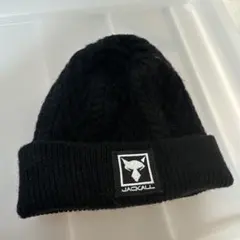JACKALL ウールニット帽 黒