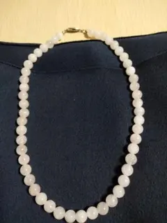 未使用品　ローズクォーツ ネックレス