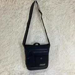 リンママ専用　Coleman コールマン　ショルダーバック　ブラック　黒