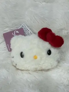 ハローキティ フェイクファー パスケース