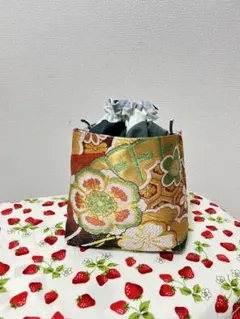 帯　リメイク　ハンドメイド　バッグ　ショルダー　ポシェット　新品のサムネイル
