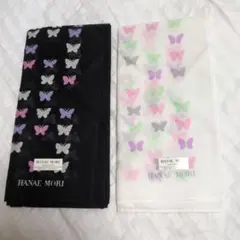 《新品》HANAE MORI ハンカチ 2枚セット