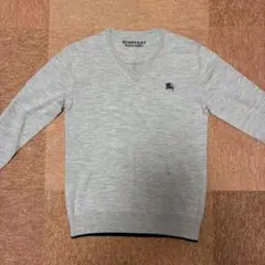 バーバリーブラックレーベル Vネックニット