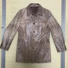 牛革　男性 革ジャケット