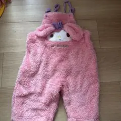 マイメロディ フリースロンパース 95cm以下