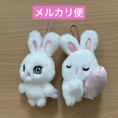 foxy illustrations BUNNY ぬいぐるみ　2点セット