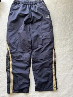 ミズノブレスサーモ　トレーニングパンツ　ネイビー　サイズO