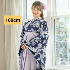 キャサリンコテージ 袴 140cm 半襟付き肌襦袢 髪飾り紐付き補正タオル