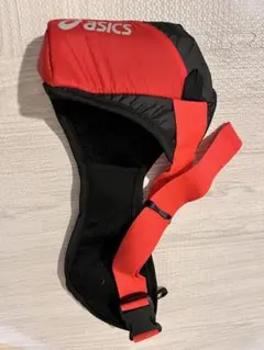 アシックスランニングボトルポーチ　ボトルホルダー付きランニングベルト