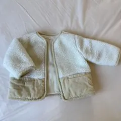 バースデイ mamaraku ボアコーデュロイジャケット 80cm