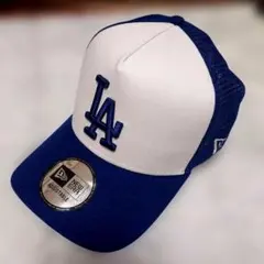 NewEra ドジャース LAロゴ メッシュキャップ 調整可能