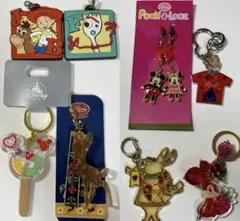 Disneyディズニーキーホルダーまとめ売りミッキーディズニーストア