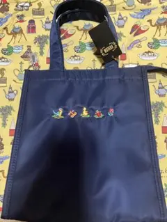 学校フェイラー　ネイビー刺繍ランチバッグセット① お弁当カトラリー FEILER MAGAZINE 詳細 | フェイラー(FEILER)オフィシャル