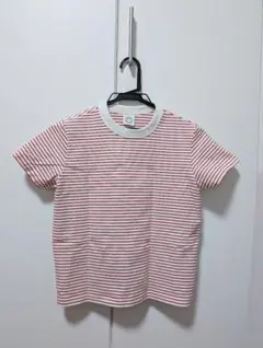ORCIVAL ボーダーTシャツ レッド×ホワイト