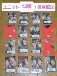 スキズ GIANT ユニットフォトカード 13枚 Stray Kids