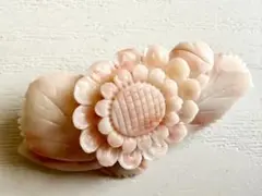 希少 高級 Priori シェルカメオ CAMEO 立体薔薇彫刻 - メルカリ