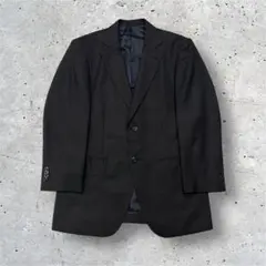 【処分価格】00's vintage テーラードジャケット ブラックチェック 秋
