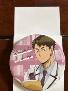 ハイキュー!! カラパレ より道 缶バッジ 牛島