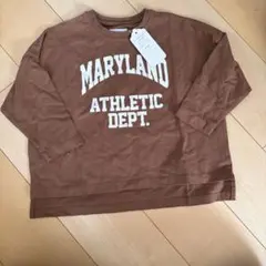 【新品未使用】チャオパニックティピー　ロゴ入りロンT S 100-110cm