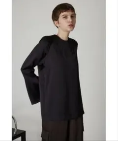 RIM.ARK Flare sleeve satin tops美品