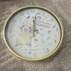 ポケットモンスター ピカチュウ 壁掛け時計