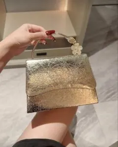 SHEIN 光沢 バッグ