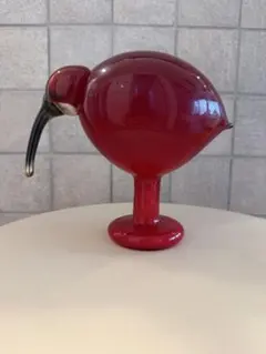iittala bird イッタラバード Ibis red レッドアイビス - メルカリ