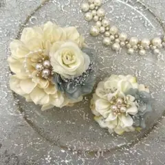 限定classic華やかコサージュ親子セット卒業式入学セレモニー